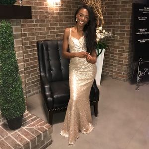 Bridesmaid dress can be worn for prom as well